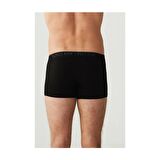 U.S. Polo Assn. Erkek 3 Lü Boxer Set Siyah
