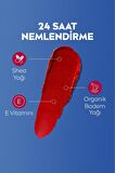 Nivea Renkli Dudak Bakım Kremi,Kırmızı,4,8gr,Nemlendirici,SPF30,Doğal Yağlar,E Vitamini,Dudak, Yanak İçin