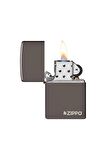 Zippo Çakmak Parlak Black ice Benzin Taş Hediyelik Set du10-150zl