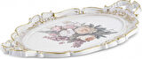 Karaca Buket Melamin Oval Tepsi 47 Cm Renkli