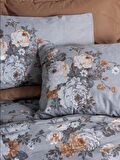 Cotton Box Tek Kişilik Nevresim Takımı Lenora Kahve
