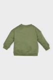 Erkek Bebek Bisiklet Yaka Basic Düz Sweatshirt