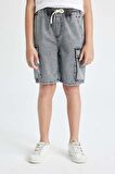DeFacto Erkek Çocuk Jean Şort C0578A824HSNM18
