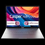 Casper Nirvana S100 16" 300NIT Core i5-13420H 32GB DDR5 RAM 250GB SSD Freedos Laptop S100.1342-DU00X-G-F