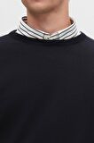 Ds Damat Regular Fit Lacivert Pamuk Karışımlı Triko Kazak 5HF06ORT12004 5HF06ORT12004
