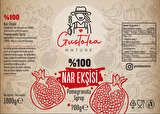 %100 Nar Ekşisi 700 g (Ev Yapımı, Katkısız, Koruyucusuz, Kazan Kaynatması