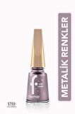 Flormar Metalik Parlak Oje - Star Shine Nail Enamel - 003 Lılac Sparkle-8690604564132