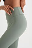 DeFactoFit Yüksek Bel Beli Saran Esnek Basic Düz Sporcu Tayt B4147AX25SPKH458