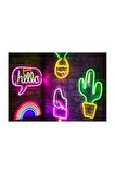 Ct-4555 12v Yeşil Neon Hortum Esnek Led Flexible 5 Metre