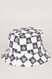 DeFacto Kız Çocuk Disney Mickey & Minnie Desenli Gabardin Bucket Şapka C0596A824SMBK23