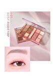 Mat ve Işıltılı Tonlar Barındıran Far Paleti Missha Mood Moment Palette (1 Rosy Rooftop)