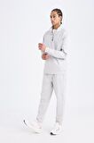 DeFactoFit Standart Fit Sporcu Jogger Eşofman Altı Standart Paça Skuba Dalgıç Kumaş D7308AX25SPGR91