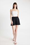 DeFacto İnce Askılı Crop Pamuklu Beyaz İç Atlet-Fall in Love Y2249AZ24AUWT34