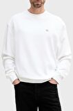 Erkek LS EU 350TERRY BADGE CREWNECK SW Sweatshirts | XL