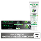 Agarta Hindistan Cevizi Aromalı Beyazlatma Aktif Karbon Diş Macunu 100 ml 