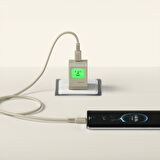 Sharge Retro USB-C to USB-C 100W Hızlı Şarj Kablosu