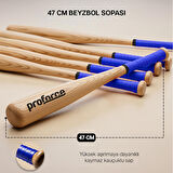 Beyzbol Sopası 47 cm Tek Adet PBS47M Mavi