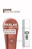 Flormar Kalıcı Parlak Likit Ruj (SÜTLÜ KAHVE) - Shine Kiss Me More Lls - 009 Coffee & Talk - 8682536083836