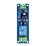 12V NE555 Zaman Ayarlı Tekli Röle Modülü 
