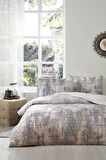 Özdilek Vintage Rug Çift Kişilik Soft Life Saten Nevresim Takımı