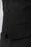 Slim Fit Dar Kesim V Yaka Klasik Yelek