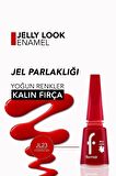 Flormar Oje - Jelly Look Nail Enamel Jl23 Stunning Red 8690604282173