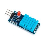 DHT11 Sıcaklık ve Nem Sensör Modülü (LED'li)