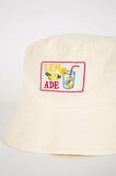 DeFacto Kız Çocuk Etiket Baskılı Gabardin Bucket Şapka B7586A824SMYL18