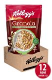 Beyaz Çikolata Parçacıklı&Antep Fıstıklı Granola 300 Gr x 12 Adet, %46 Yulaf Içerir, Lif Kaynağı