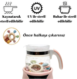 Silikon Bebek Diş Kaşıyıcı Hafif ve Rahat Kavranır