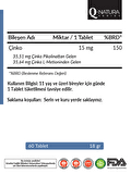 Q Natura Series Çinko 60 Tablet