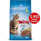 MİTO MİX TAVUKLU YETİŞKİN KEDİ MAMASI 1 KG