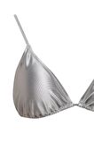 DeFacto Regular Fit Saten Üçgen Bikini Üstü-Fall in Love B6933AX24HSGR445