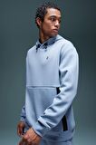 DeFactoFit Standart Fit Bisiklet Yaka Skuba Dalgıç Kumaş Sporcu Sweatshirt B4757AX24SPBE584