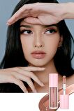 Dudaklara Dolgun, Pürüzsüz Işıltı Sunan Gloss Peripera Ink Glasting Lip Gloss (2 Edge Nude)