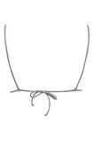 DeFacto Regular Fit Saten Üçgen Bikini Üstü-Fall in Love B6933AX24HSGR445
