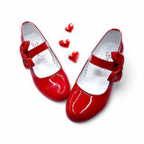 Beebron Ortopedik Topuklu Abiye Kız Çocuk Ayakkabı Glossy Series Abiayk2401 Rugan Kırmızı 34