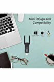 Ac1200 Mbps Dual Band USB 3.0 Adaptör Kablosuz Wi-Fi Alıcı