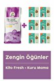 Yavru Köpek Maması 2.5 Kg + Fresh Levrek Etli Taze Köpek Yemeği X 6 