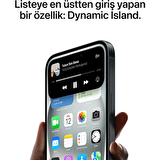 Apple iPhone 15 Mavi 128 GB 6 GB Ram Akıllı Telefon (Apple Türkiye Garantili)
