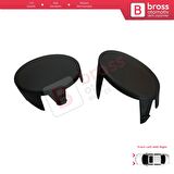 Renault Clio MK2 Symbol Thalia MK1 1998-2016 7701209099 İçin Sağ ve Sol Ön Tampon Sis Far Kapağı