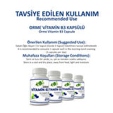 Orme Vitamin B3 Kapsül (VİTAMİN B3 CAPSULE) 60 Adet