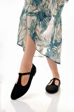 T-Strap Mary Jane Tasarım Babet