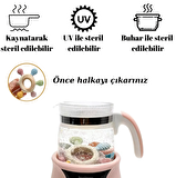 Silikon Bebek Diş Kaşıyıcı Hafif ve Rahat Kavranır