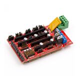 RepRap Ramps 1.4 3D Printer Kırmızı Kontrol Kartı