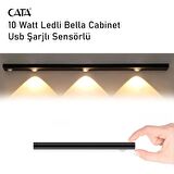 Cata CT-2464 40 cm Bella Slim Kabinet Armatürü Şarjlı Sensörlü 3200K 4000K 6500K