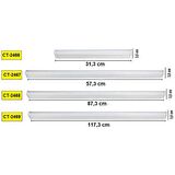 Cata Ct-2469 16W T5 Ledli Bant Armatür Beyaz