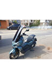 Sym Adx 125 Siperlik Ön Cam 2023 2024 Model 70cm Siyah Renkli 4mm UZUN CAMModel