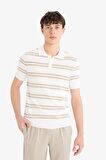DeFacto Regular Fit Polo Yaka Kısa Kollu Yumuşak Tuşeli Triko Polo Tişört E2665AX25SPER100