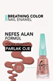 Flormar Nefes Alan Parlak Oje- Breathing Color Nail Enamel - 013 Fresh Roses- 8682536054171